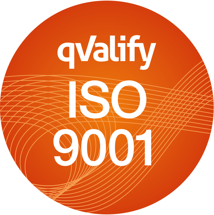 ISO 9001 badge